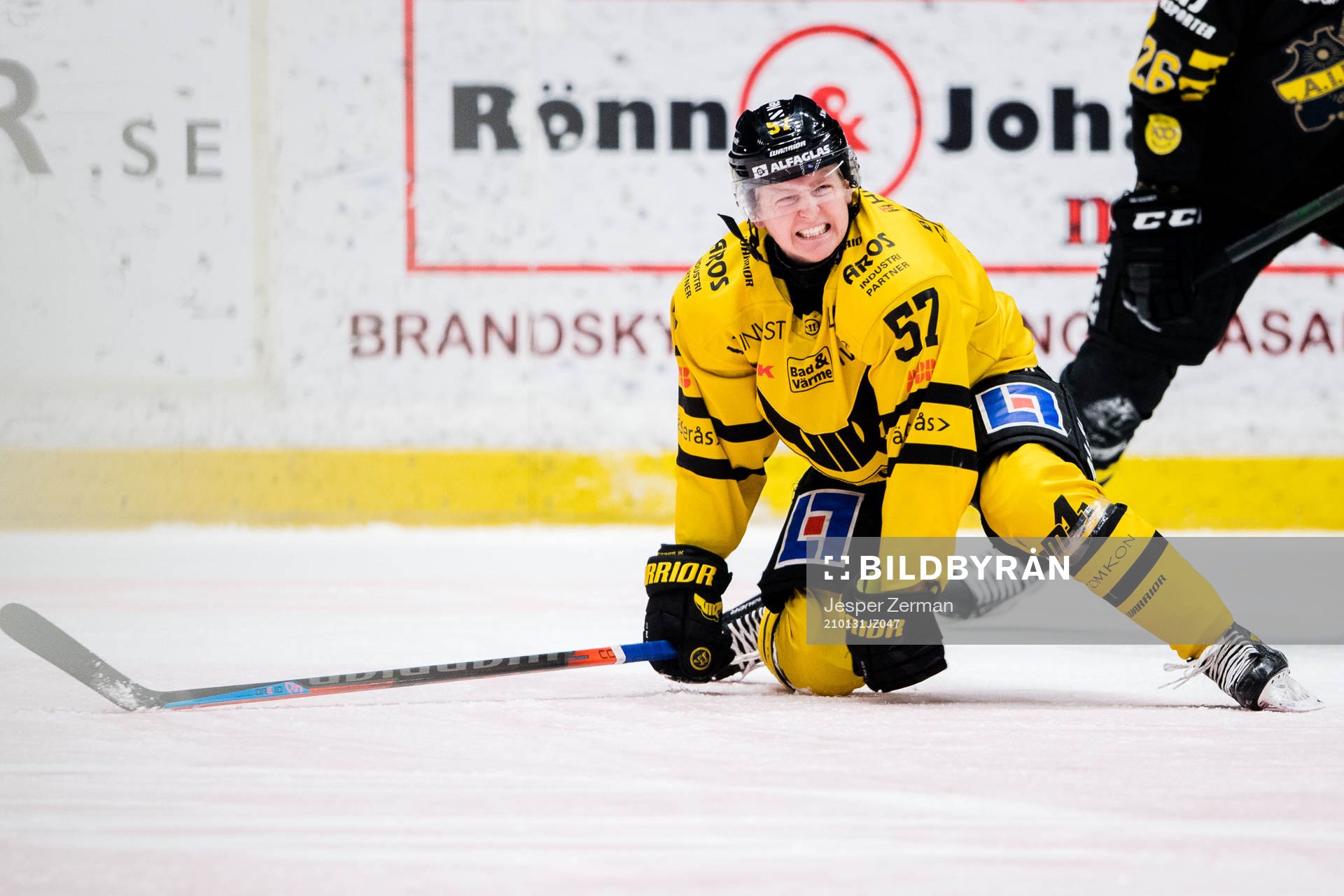 Västerås Carl Ehrnberg har ont