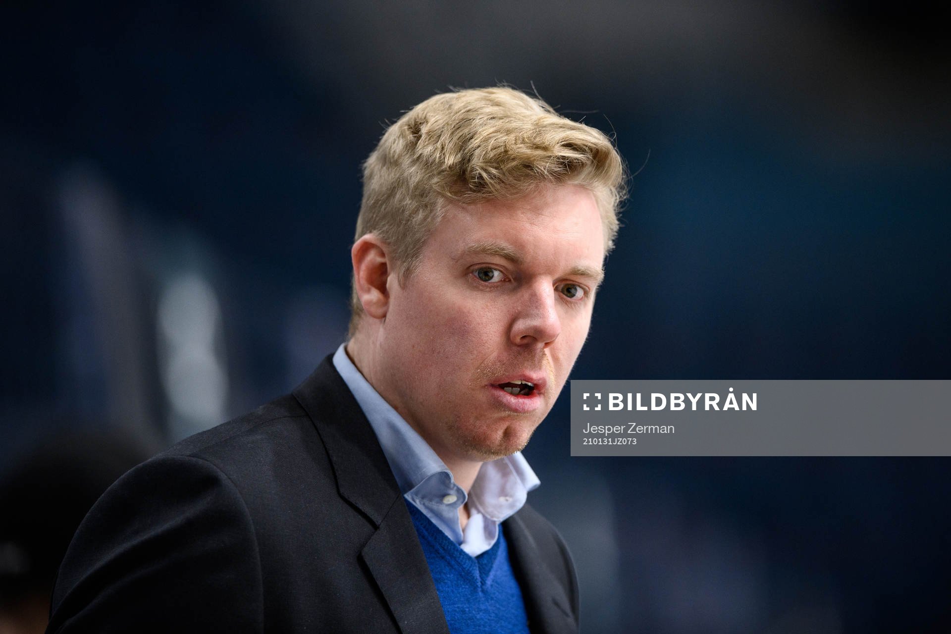 s tränare Anton Blomqvist
