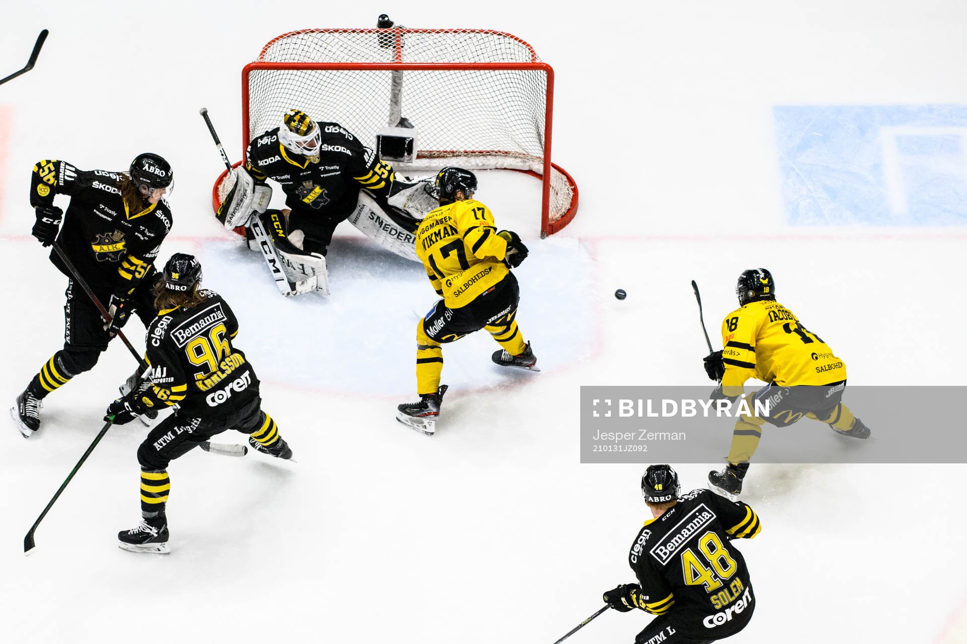 s målvakt Claes Endre