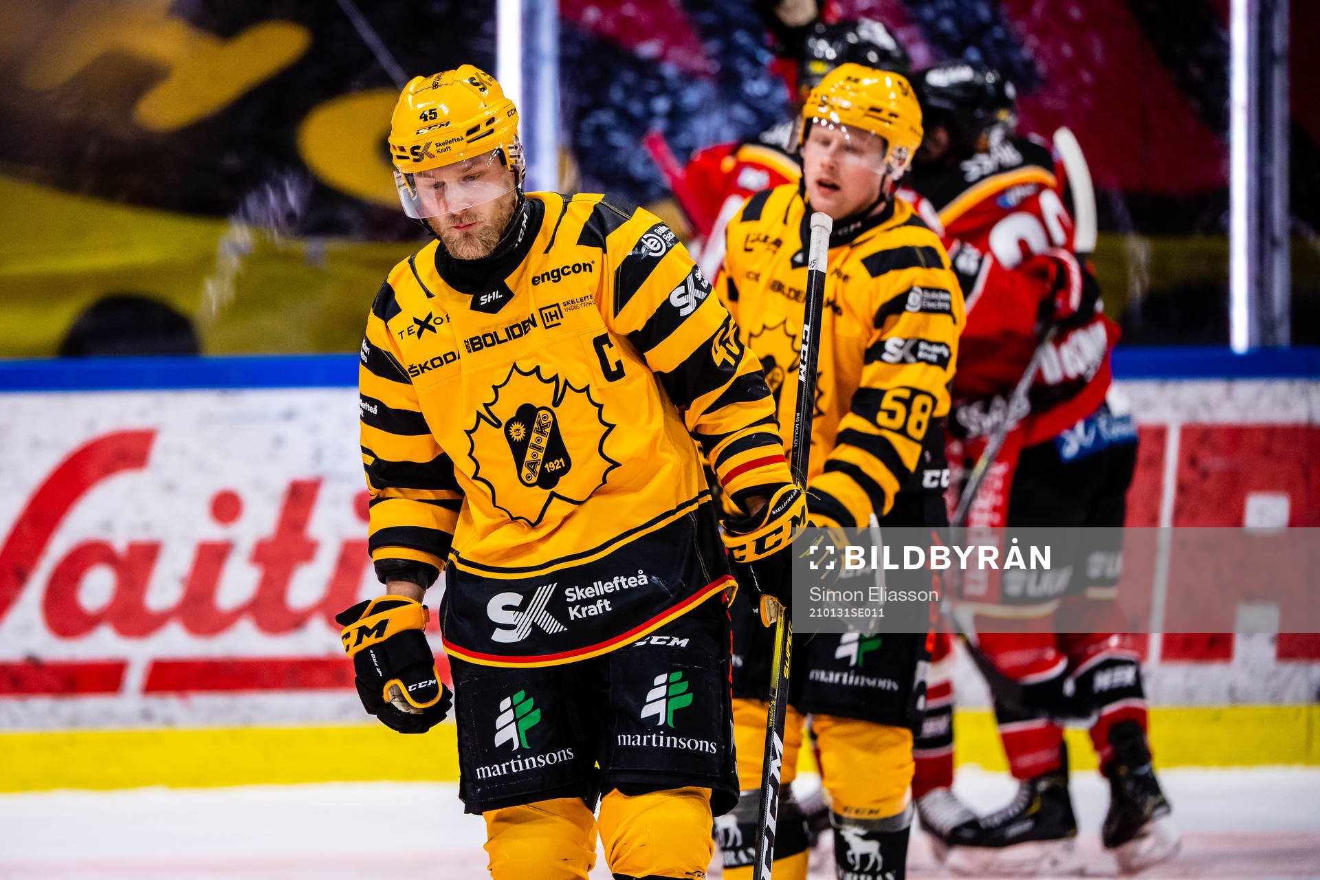 Skellefteås Oscar Möller deppar