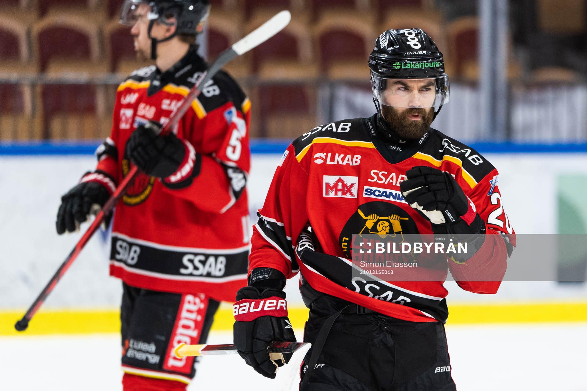 Luleås Jack Connolly deppar