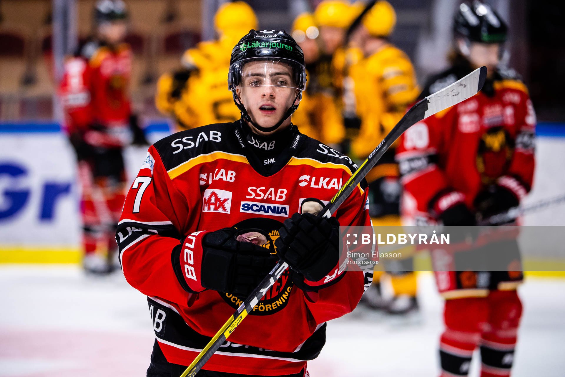 Luleås Isac Brännström deppar