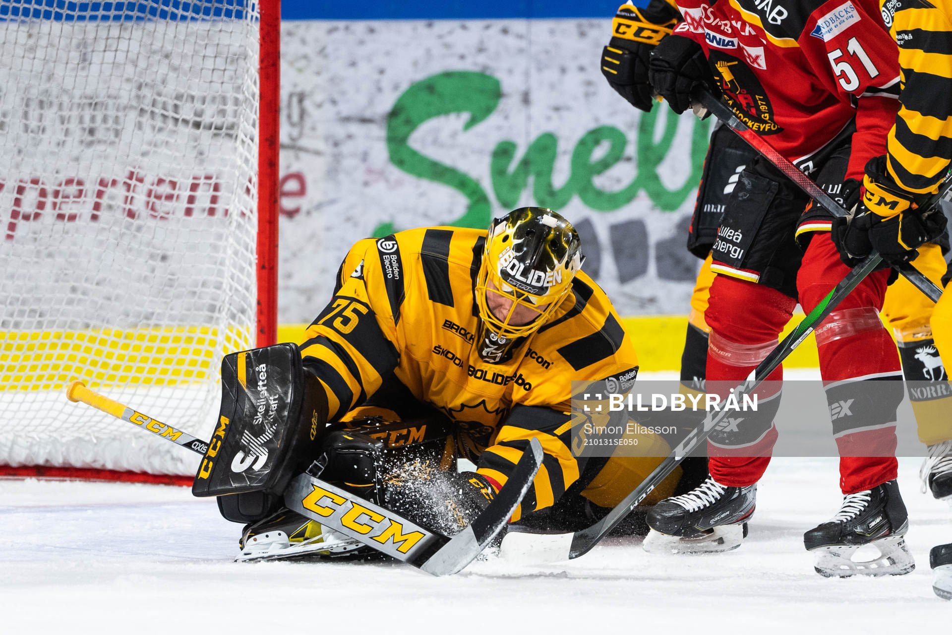 Skellefteås målvakt Arvid Söderblom