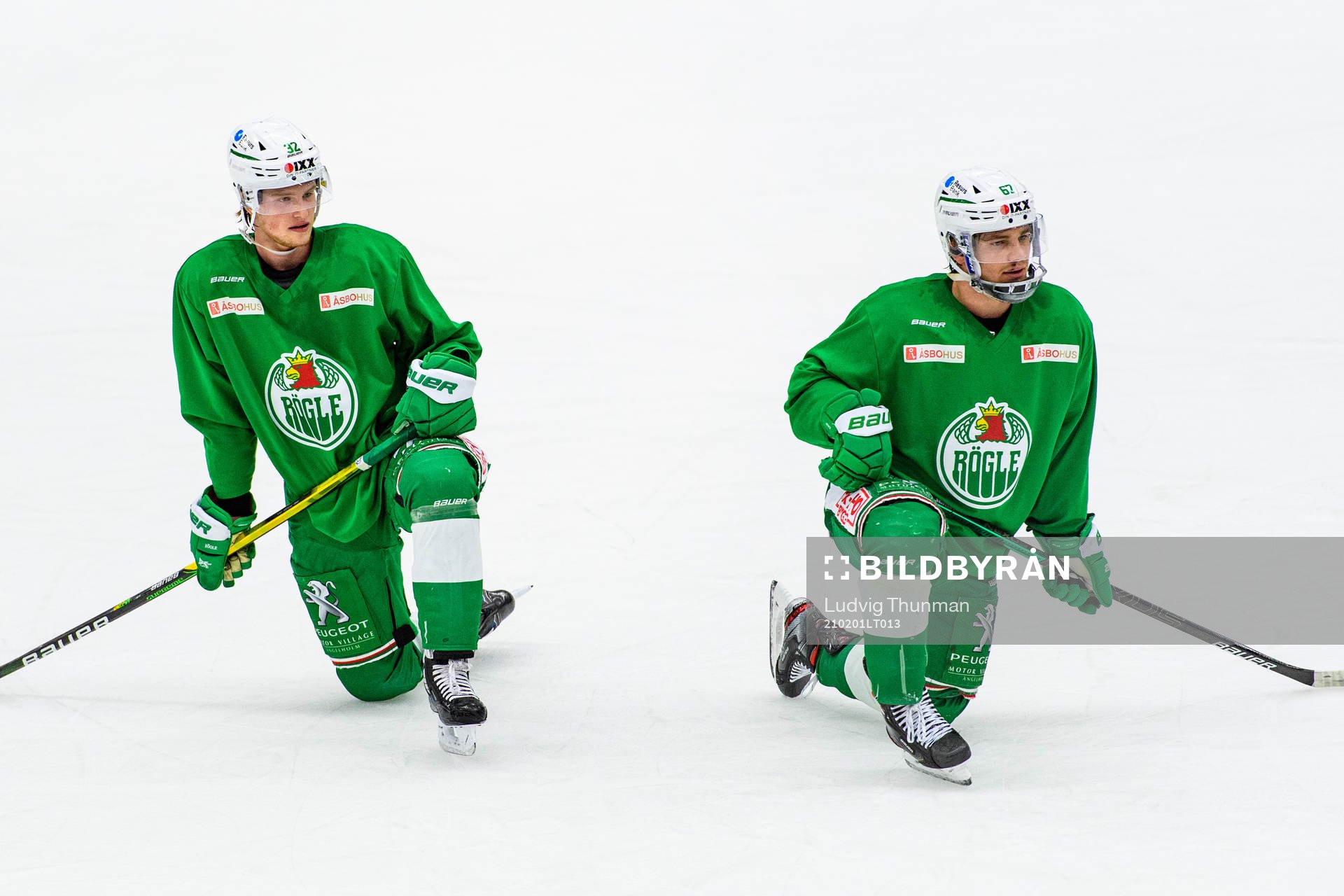 Thimo Nickl och Leon Bristedt