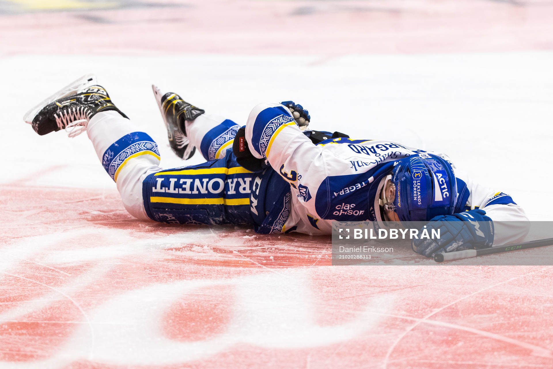 Leksands Jesper Kandergård har ont