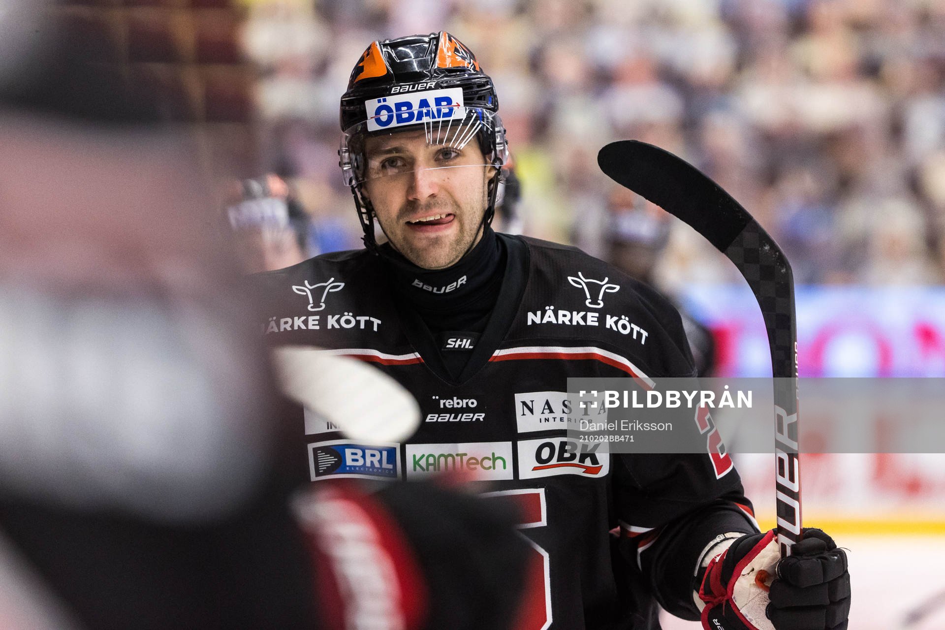 Örebros Ludvig Rensfeldt jublar