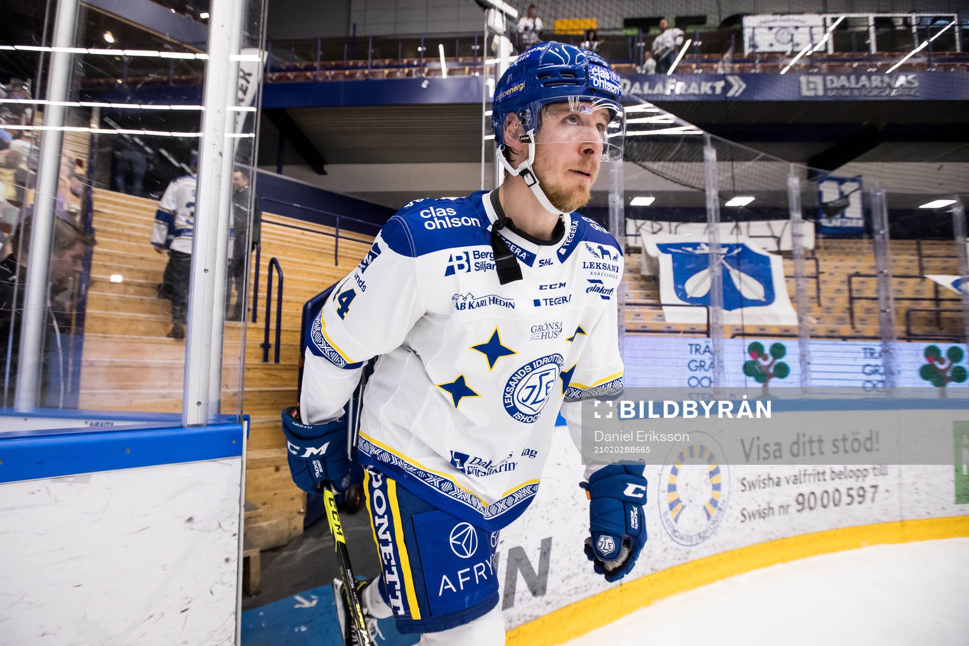 Leksands Carter Ashton utsedd till matchens krigare