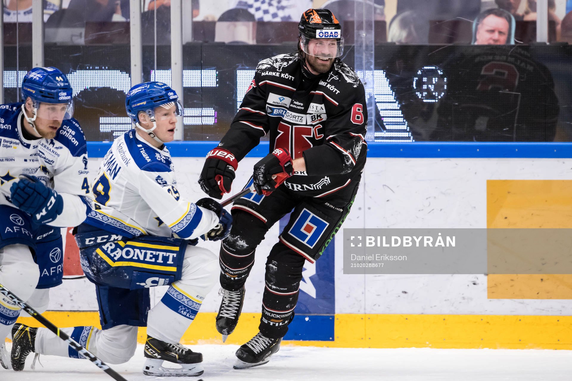 Örebros Stefan Warg  och Leksands Emil Heineman