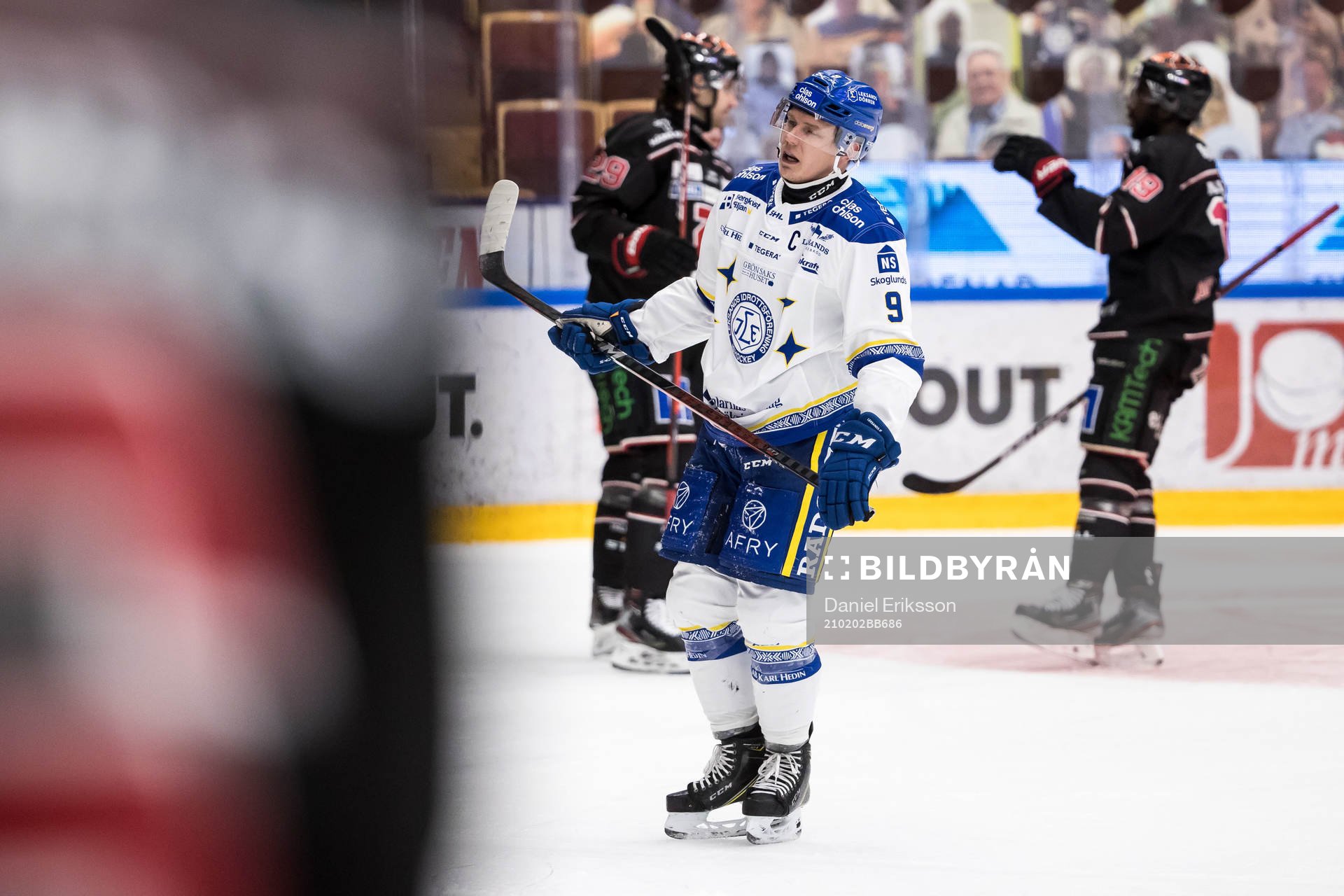 Leksands Patrik Zackrisson deppar