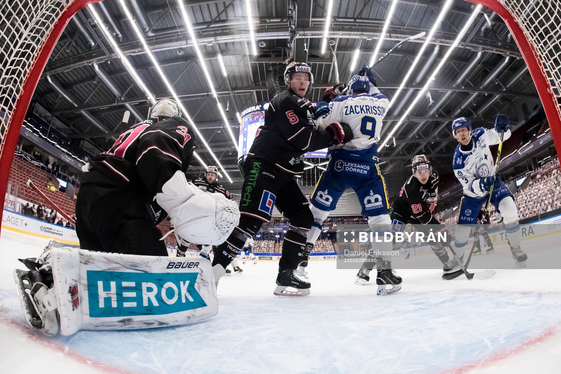 Örebros Gustav Backström och Linus Öberg och Leksands
