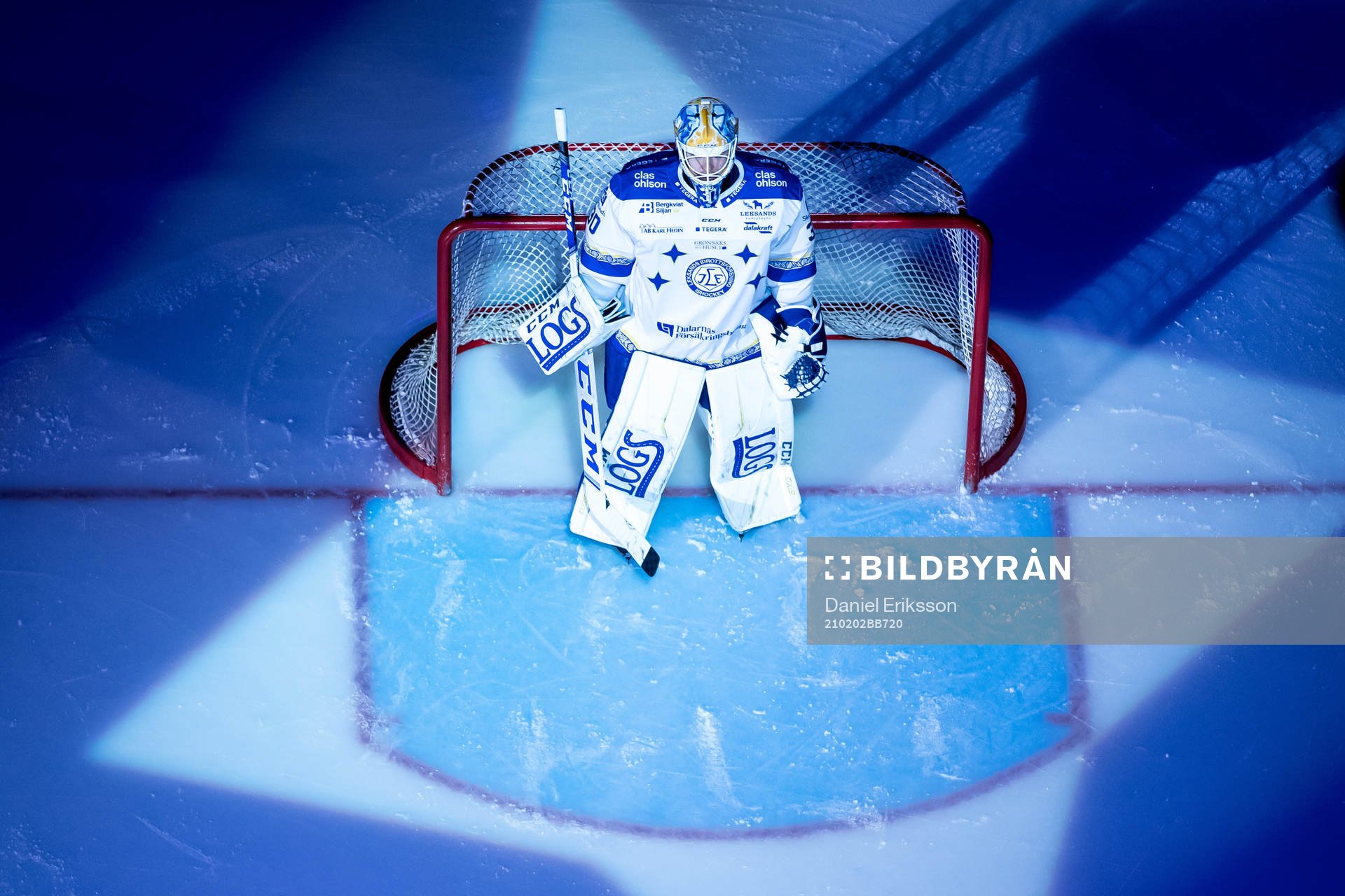 Leksands målvakt Janne Juvonen