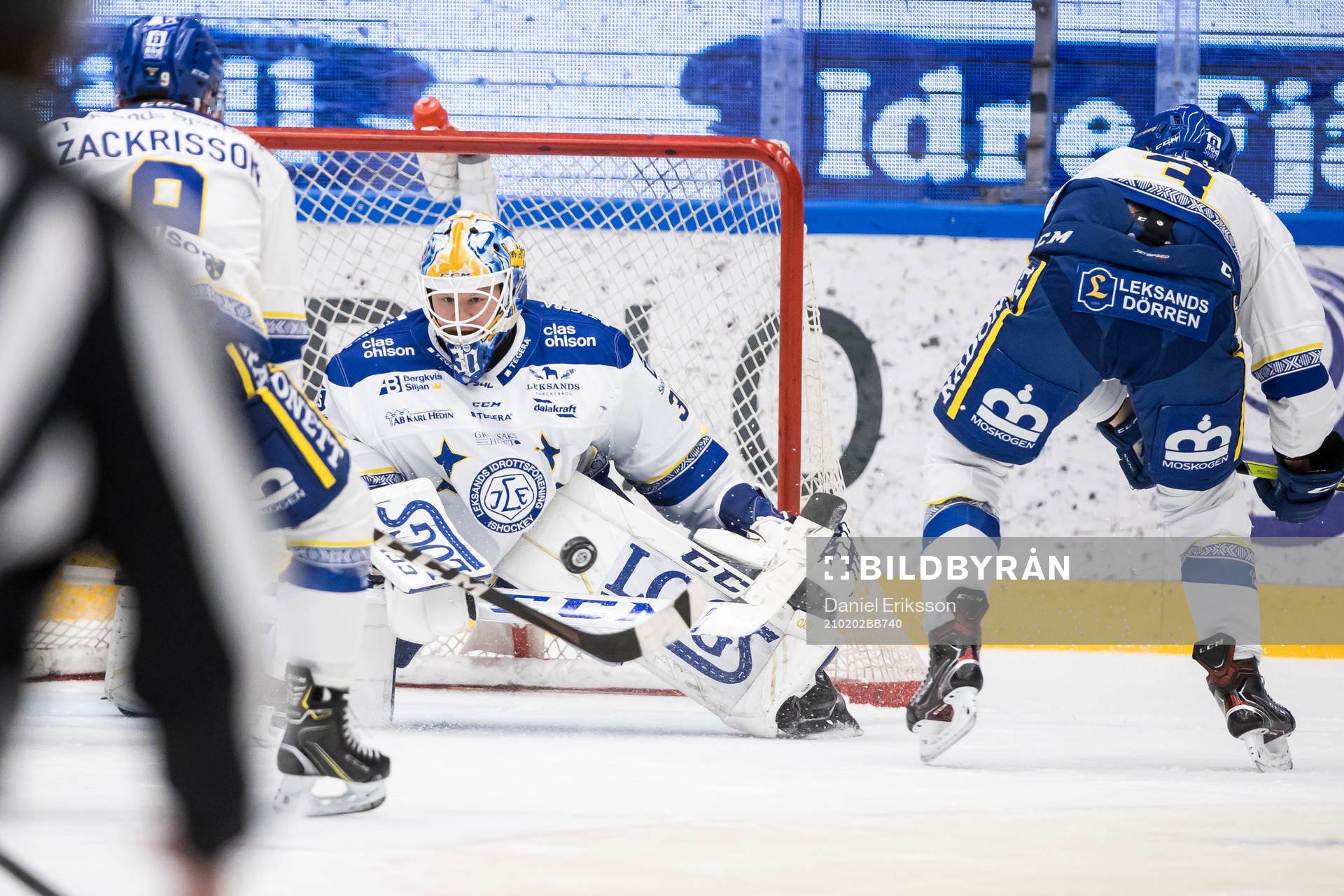 Leksands målvakt Janne Juvonen