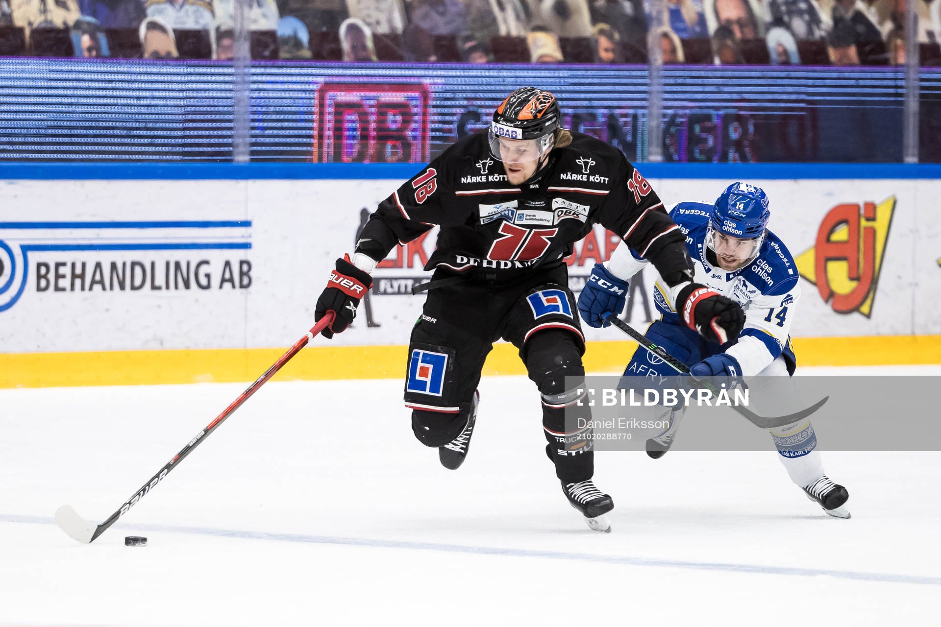Örebros Rodrigo Abols och Leksands Oskar Lang