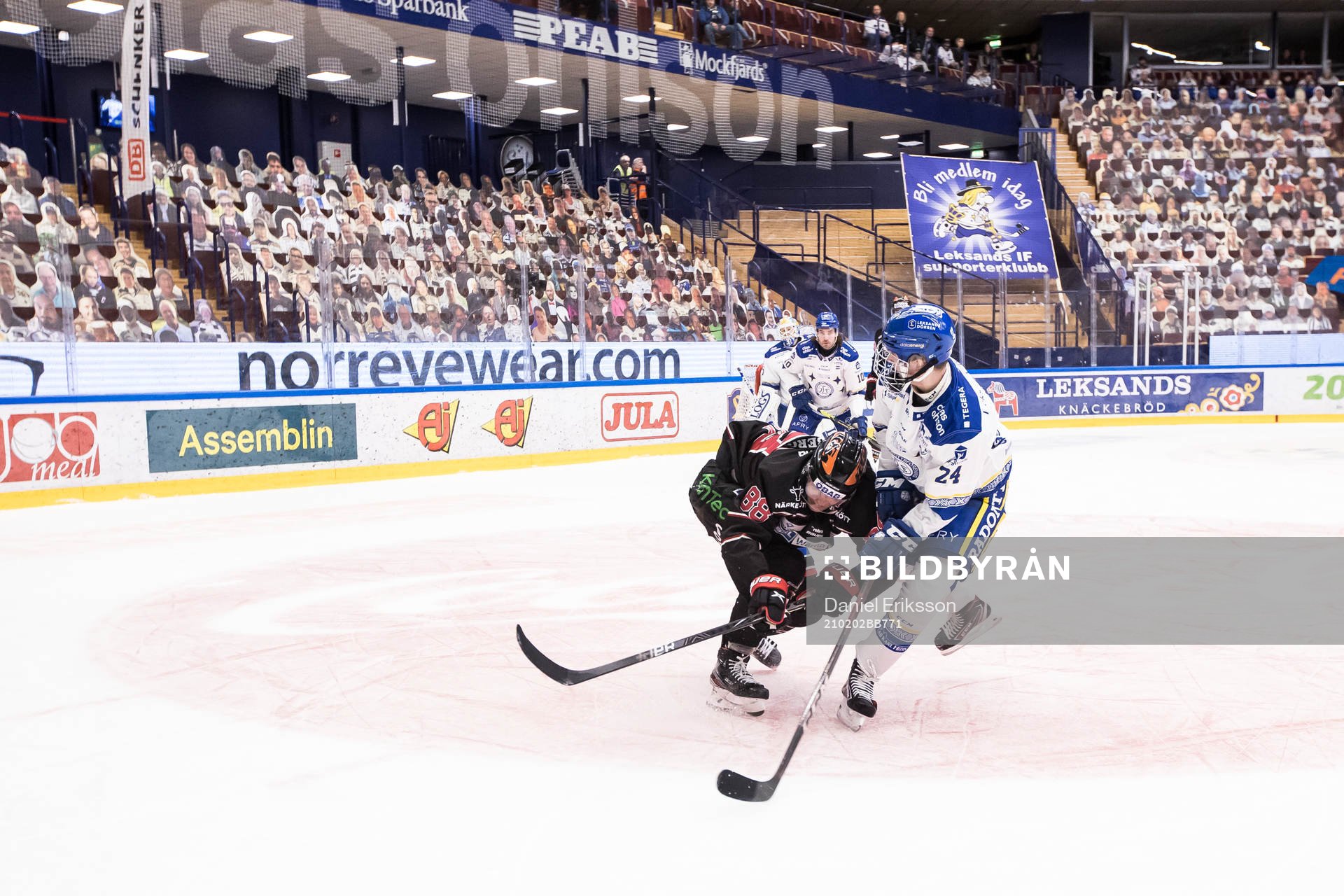 Örebros Joonas Rask och Leksands Isak Rosén