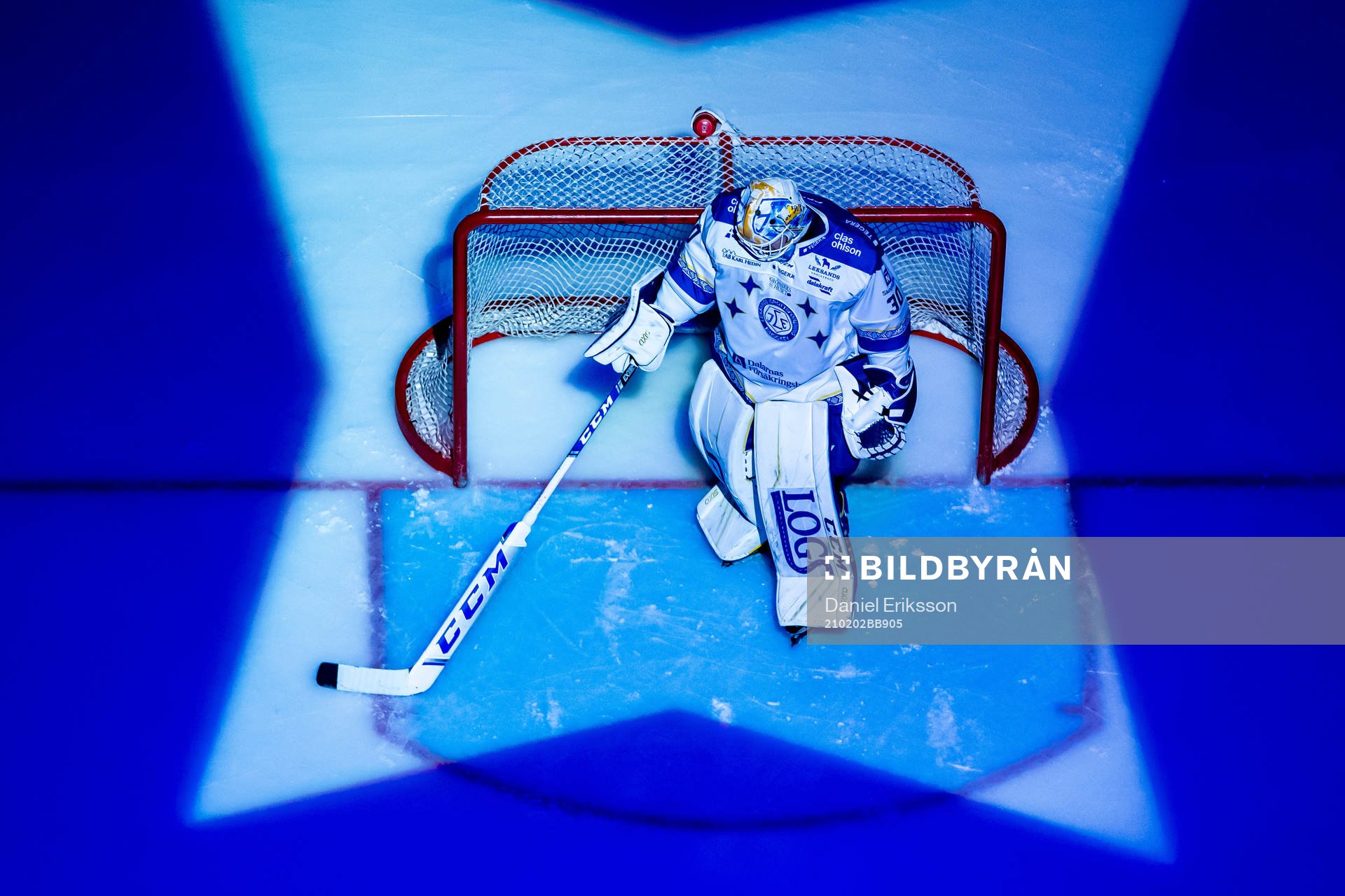 Leksands målvakt Janne Juvonen