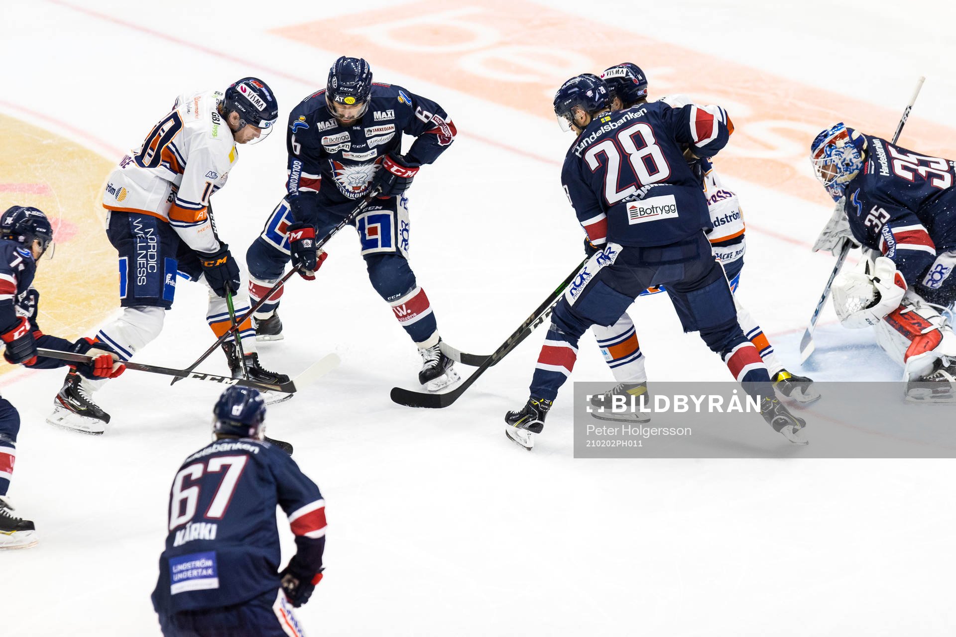 Spel framför Linköpings mål