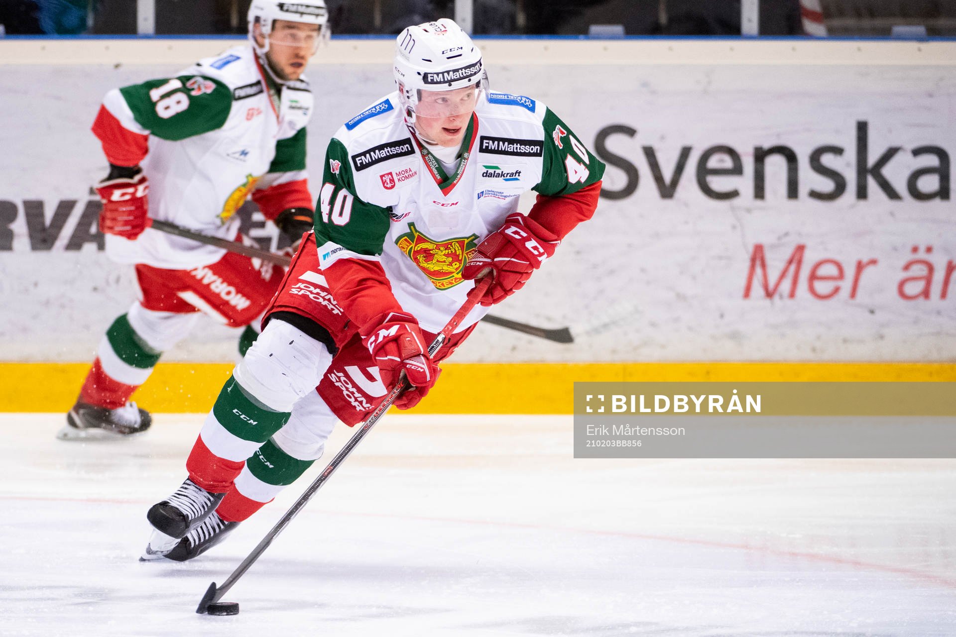 Moras Mattias Nörstebö och Oskar Stål-Lyrenäs