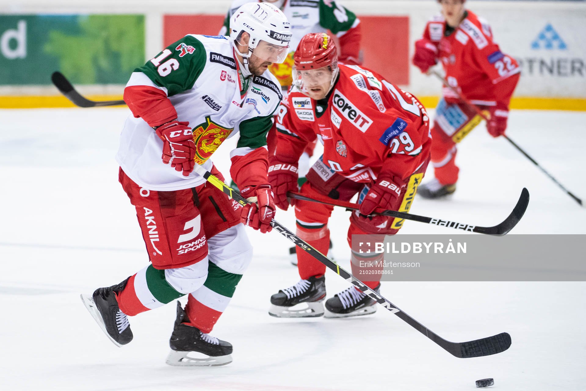 Moras Ludvig Larsson och Modos Mikkel Aagaard