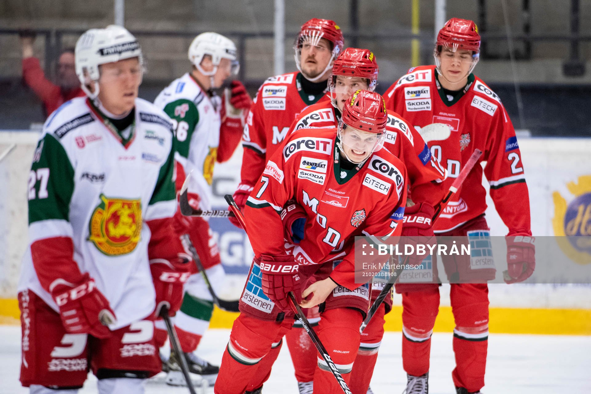 Modos Patrik Karlkvist, Tobias Åhström och William