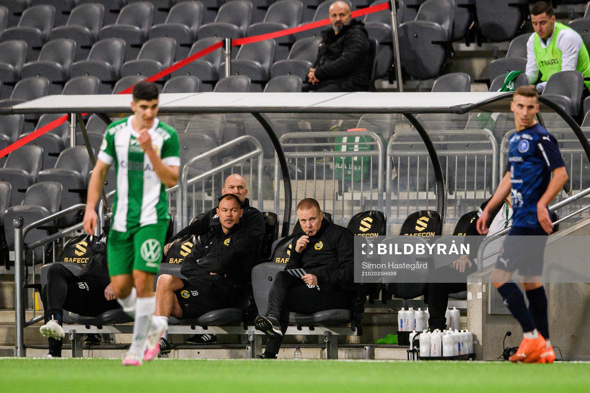 Hammarbys tränare Stefan Billborn