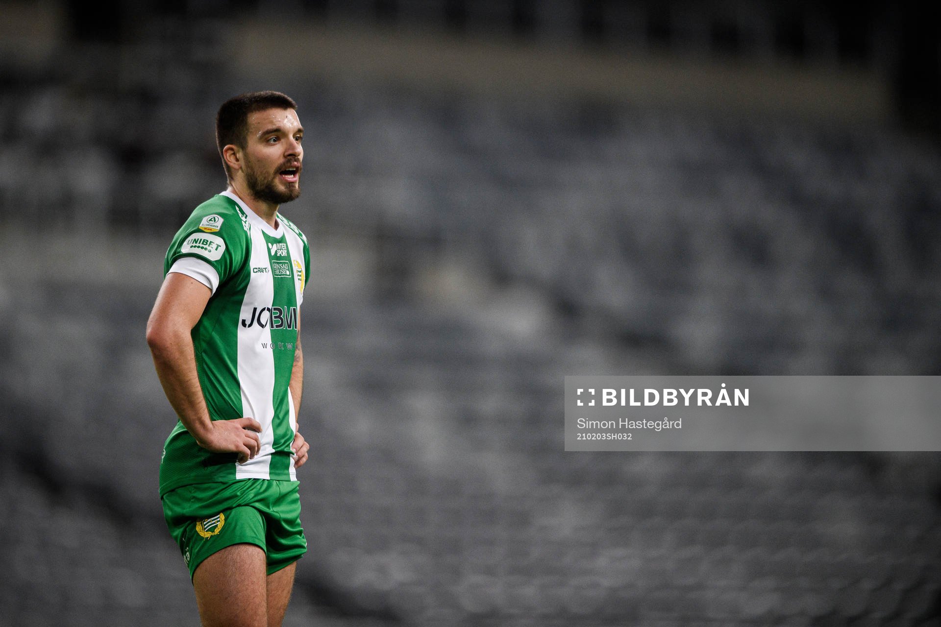 Hammarbys Vladimir Rodic deppar