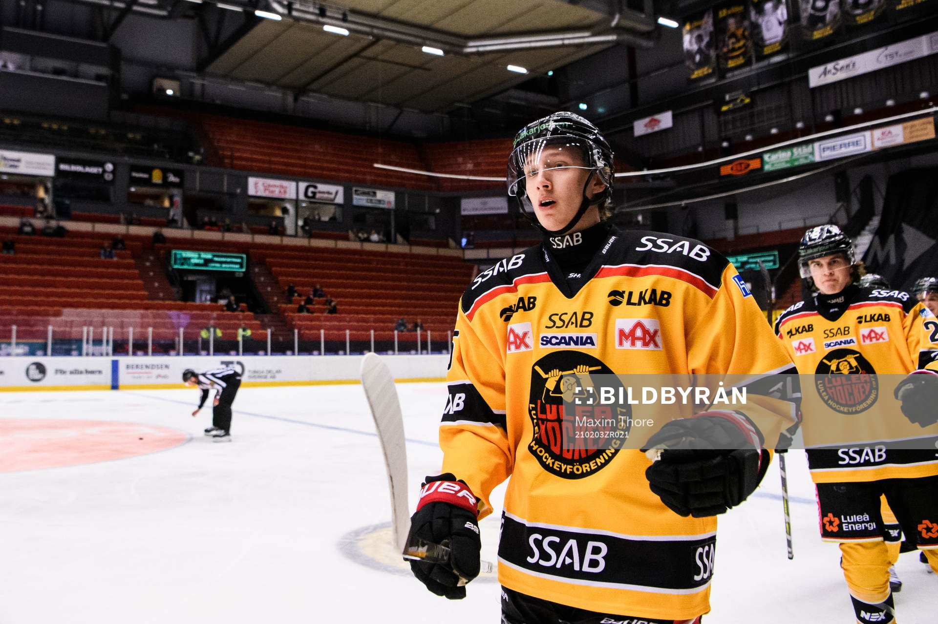 Luleås Carl Mattsson jublar