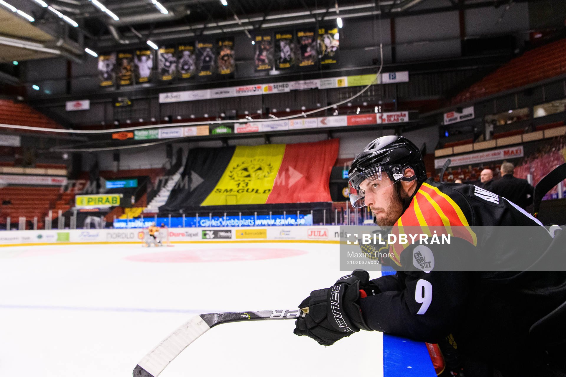 under ishockeymatchen i SHL mellan Brynäs och Luleå