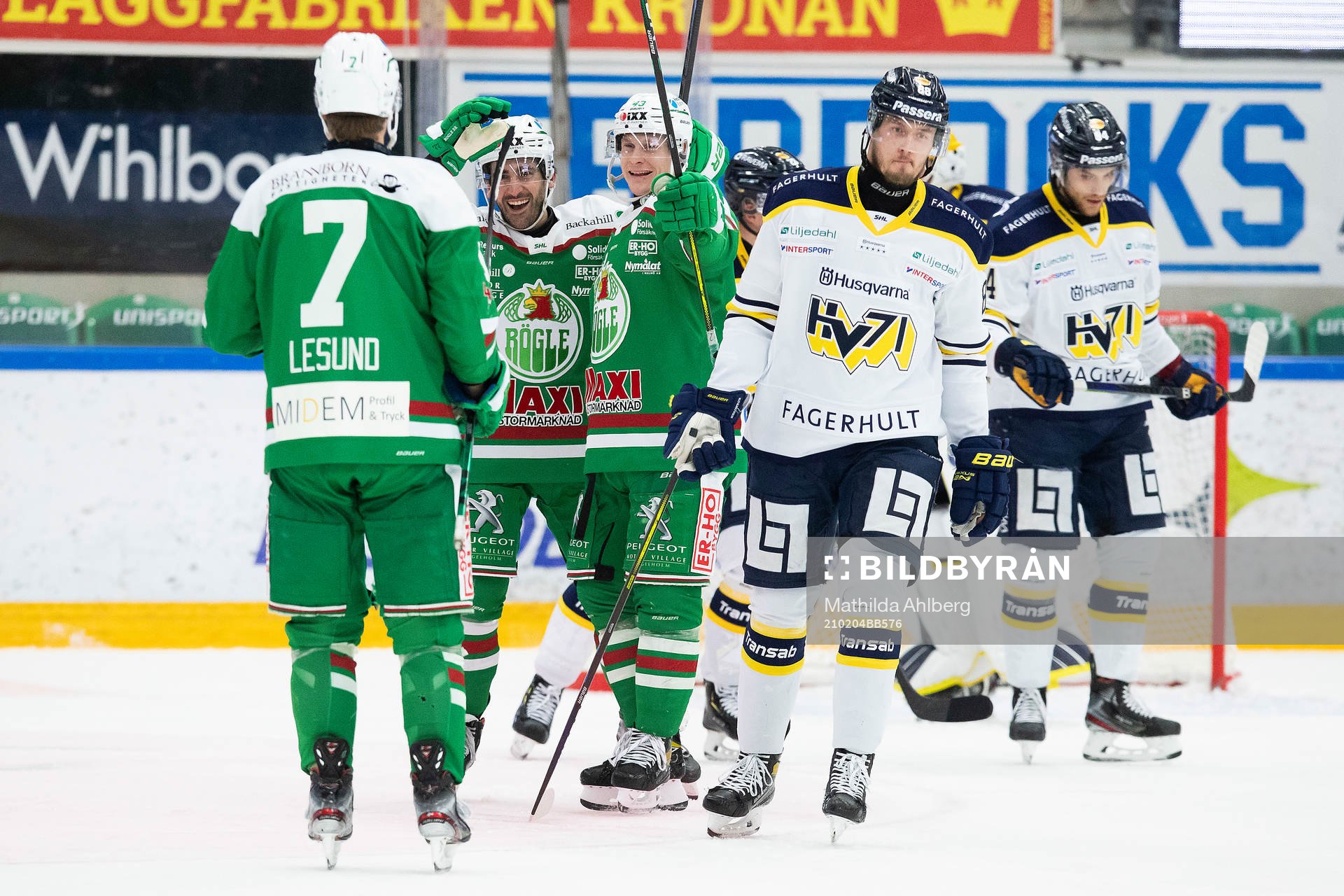 Rögles Joey LaLeggia jublar