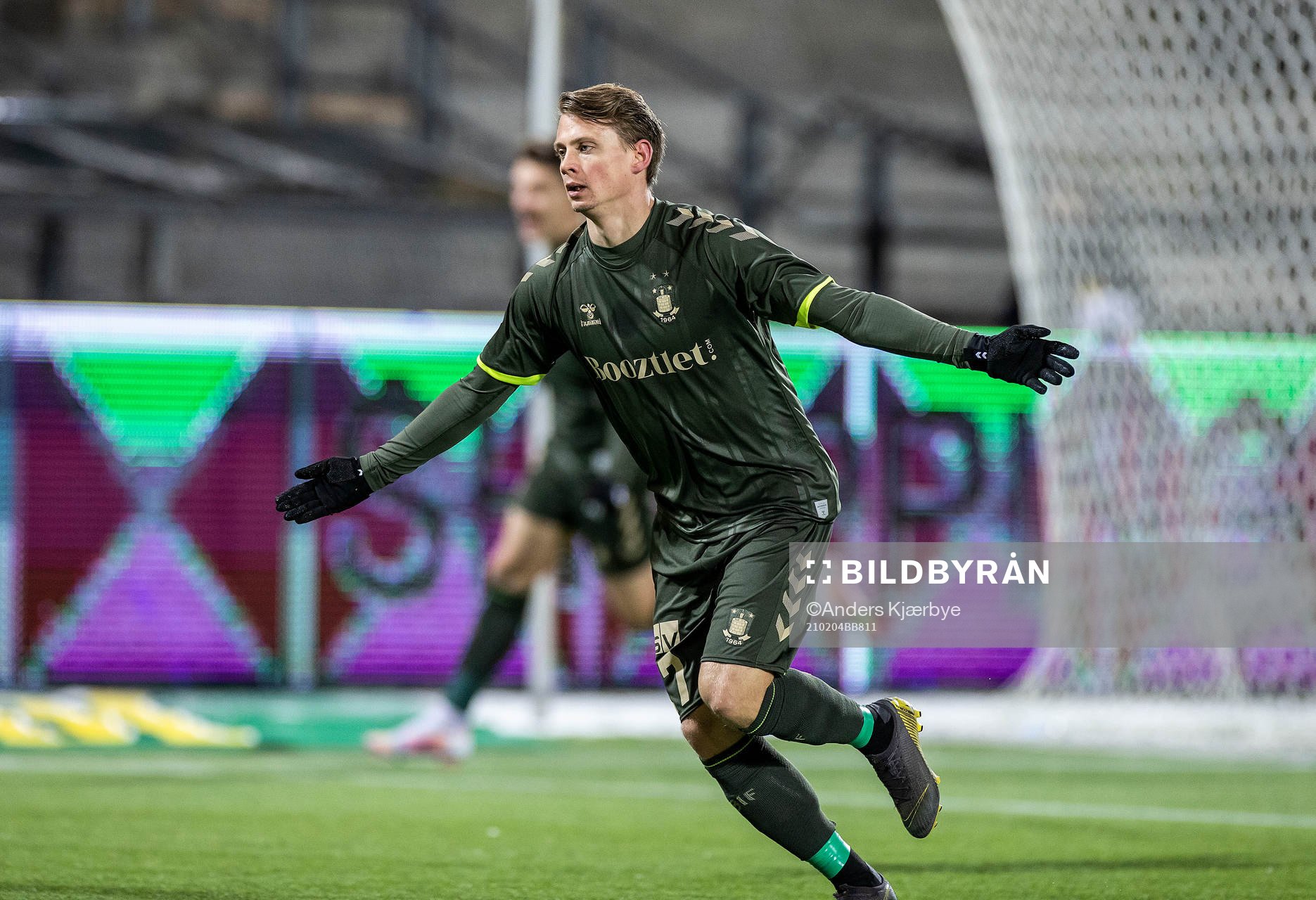[DK=20210204: Simon Hedlund (27), Brøndby IF, jubler