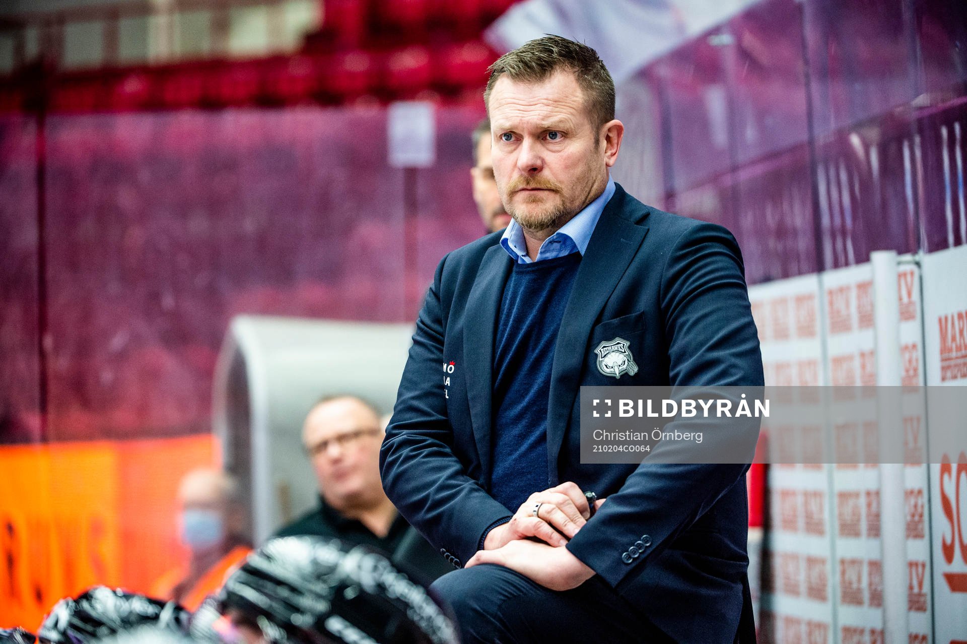 Malmö Redhawks tränare Joakim Fagervall