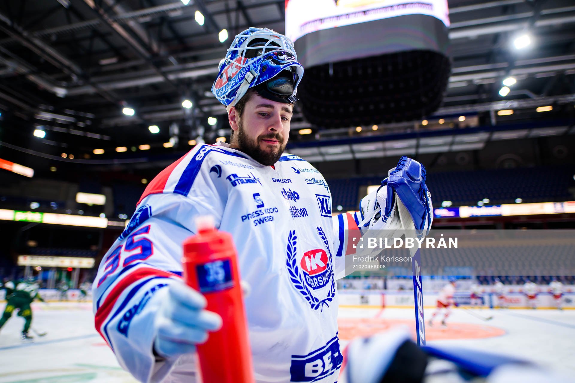 Oskarshamns målvakt Joe Cannata
