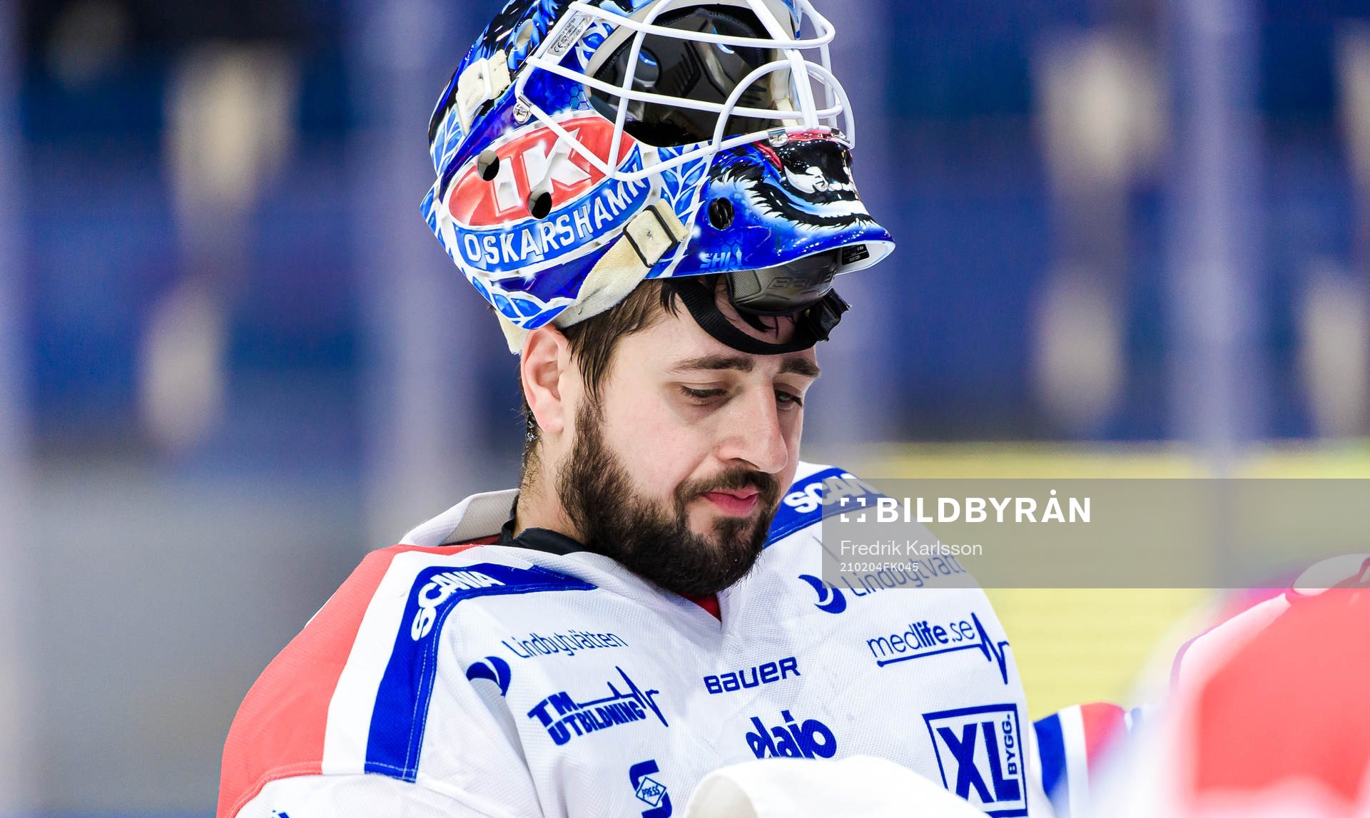 Oskarshamns målvakt Joe Cannata