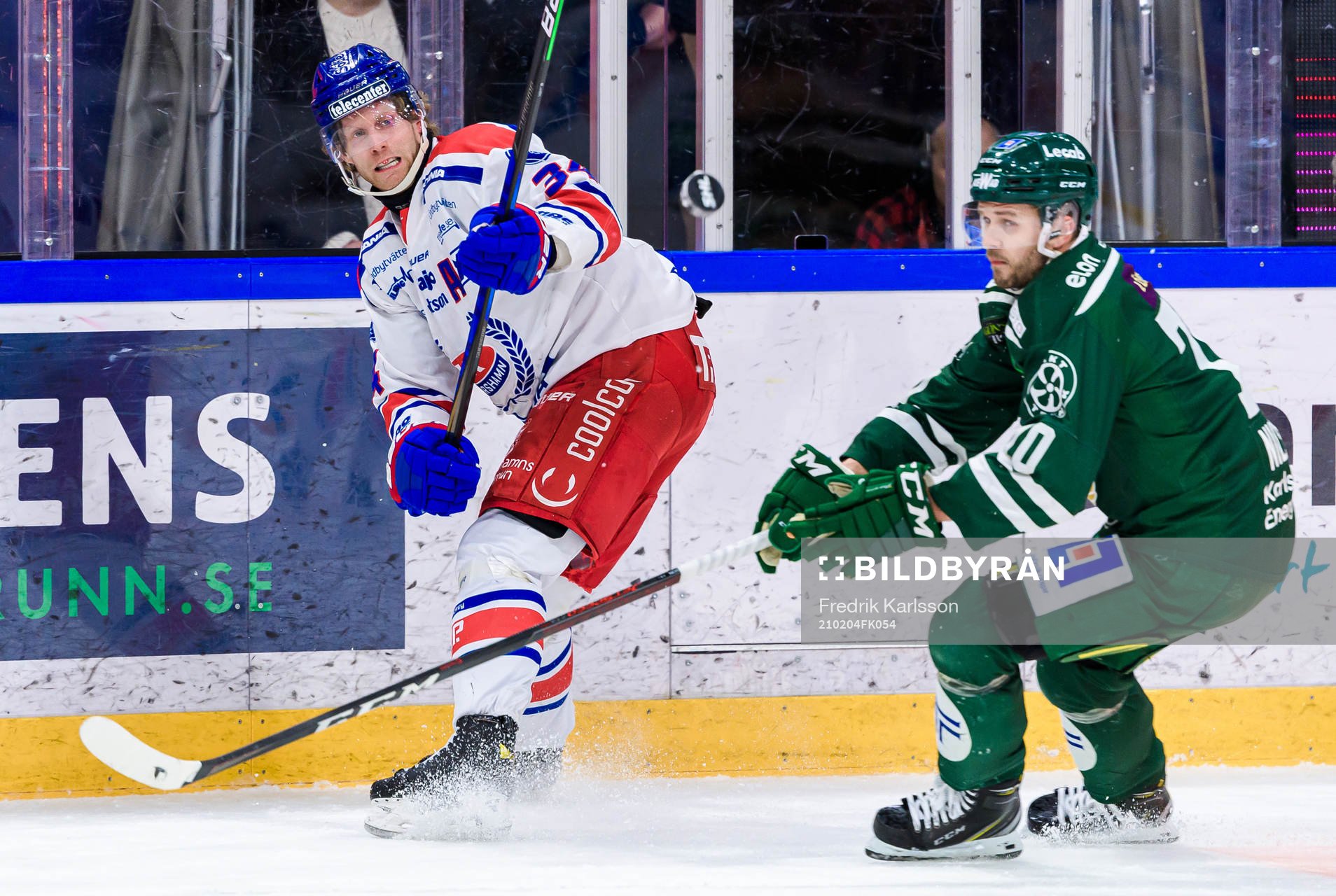 Oskarshamns Philip Samuelsson och Färjestads Jacob Nilsson