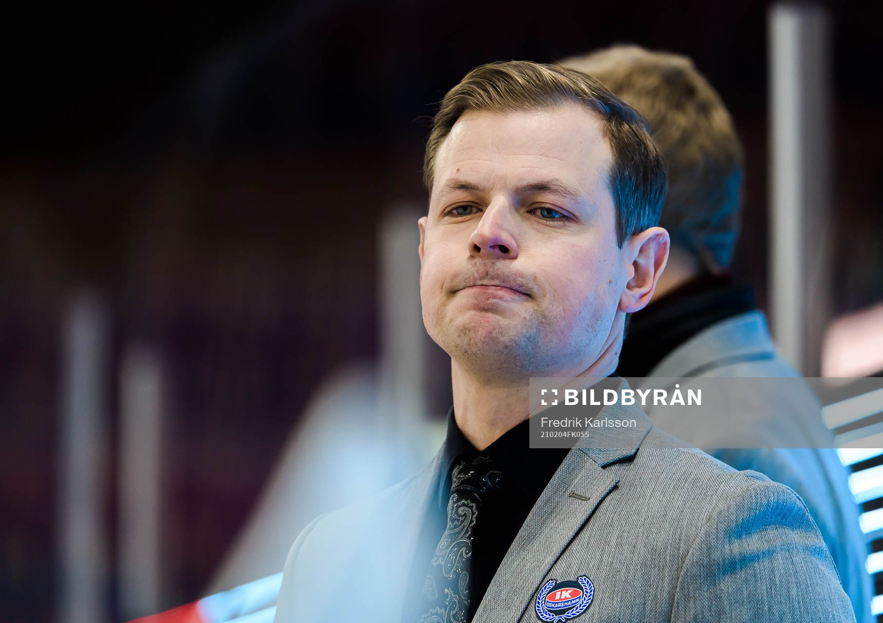 Oskarshamns tränare Martin Filander