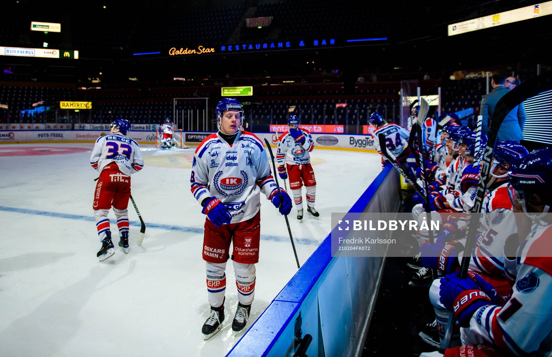 Oskarshamns spelare deppar