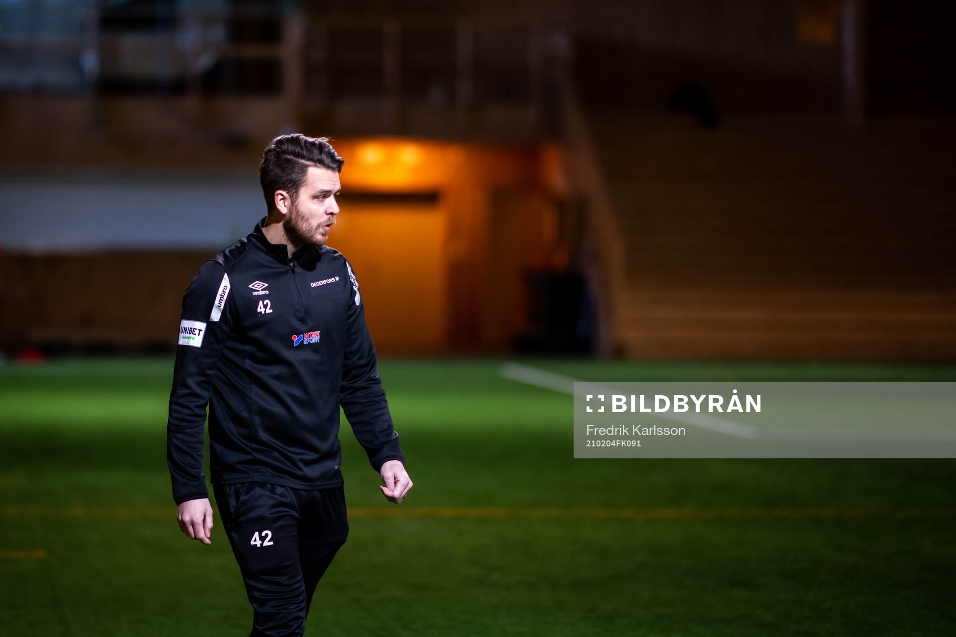 Degerfors tränare Andreas Holmberg