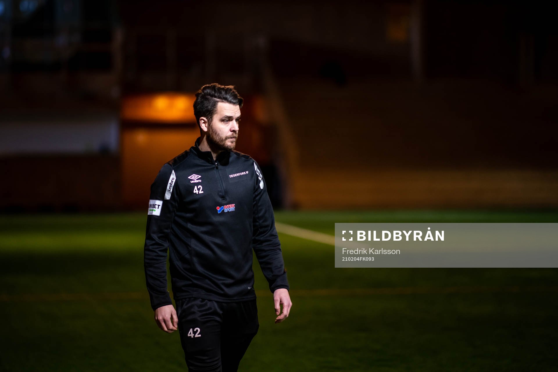 Degerfors tränare Andreas Holmberg