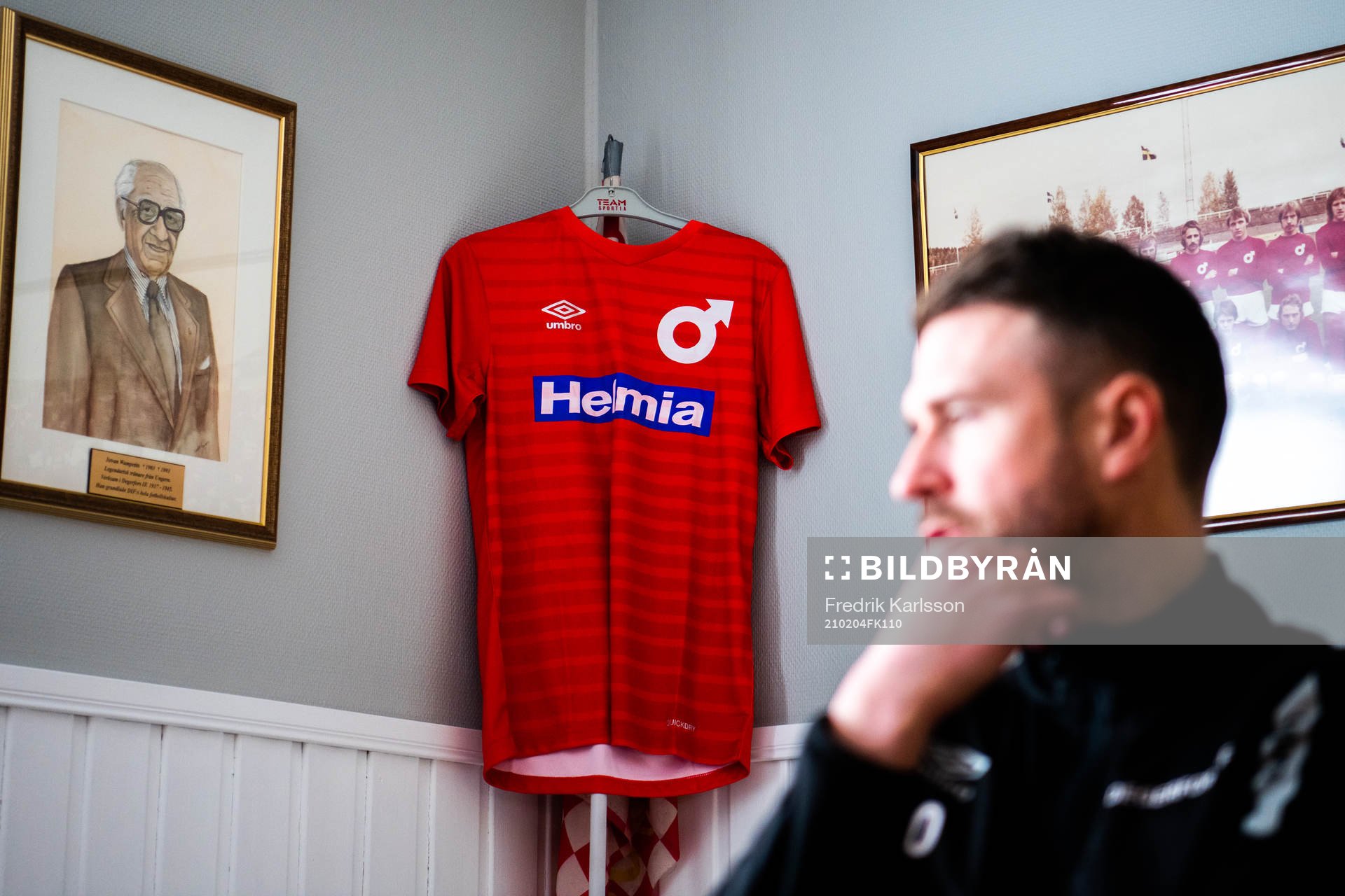 Degerfors tränare Tobias Solberg