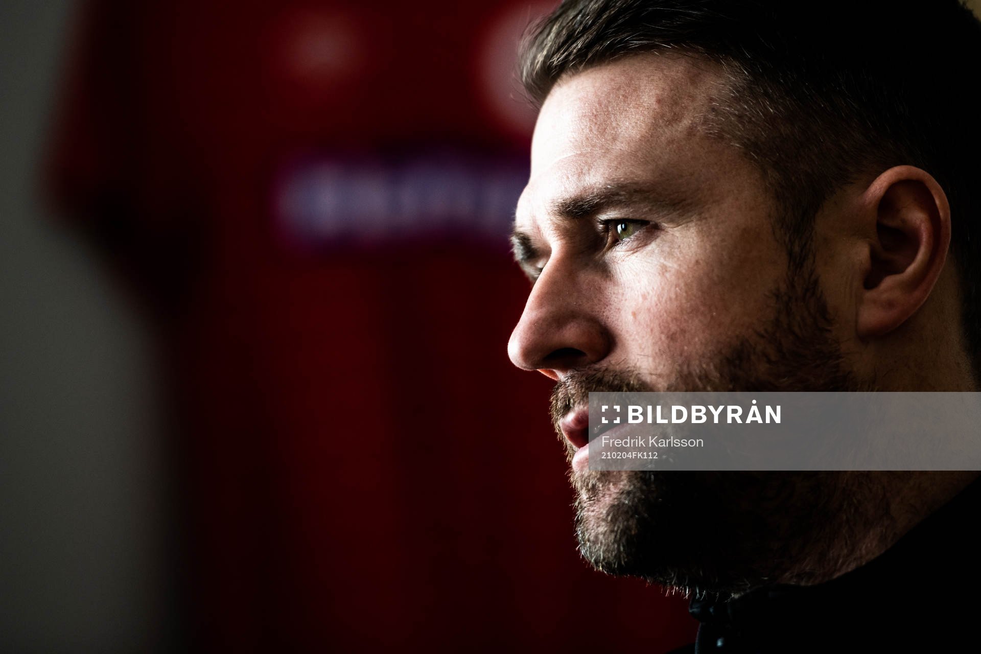 Degerfors tränare Tobias Solberg