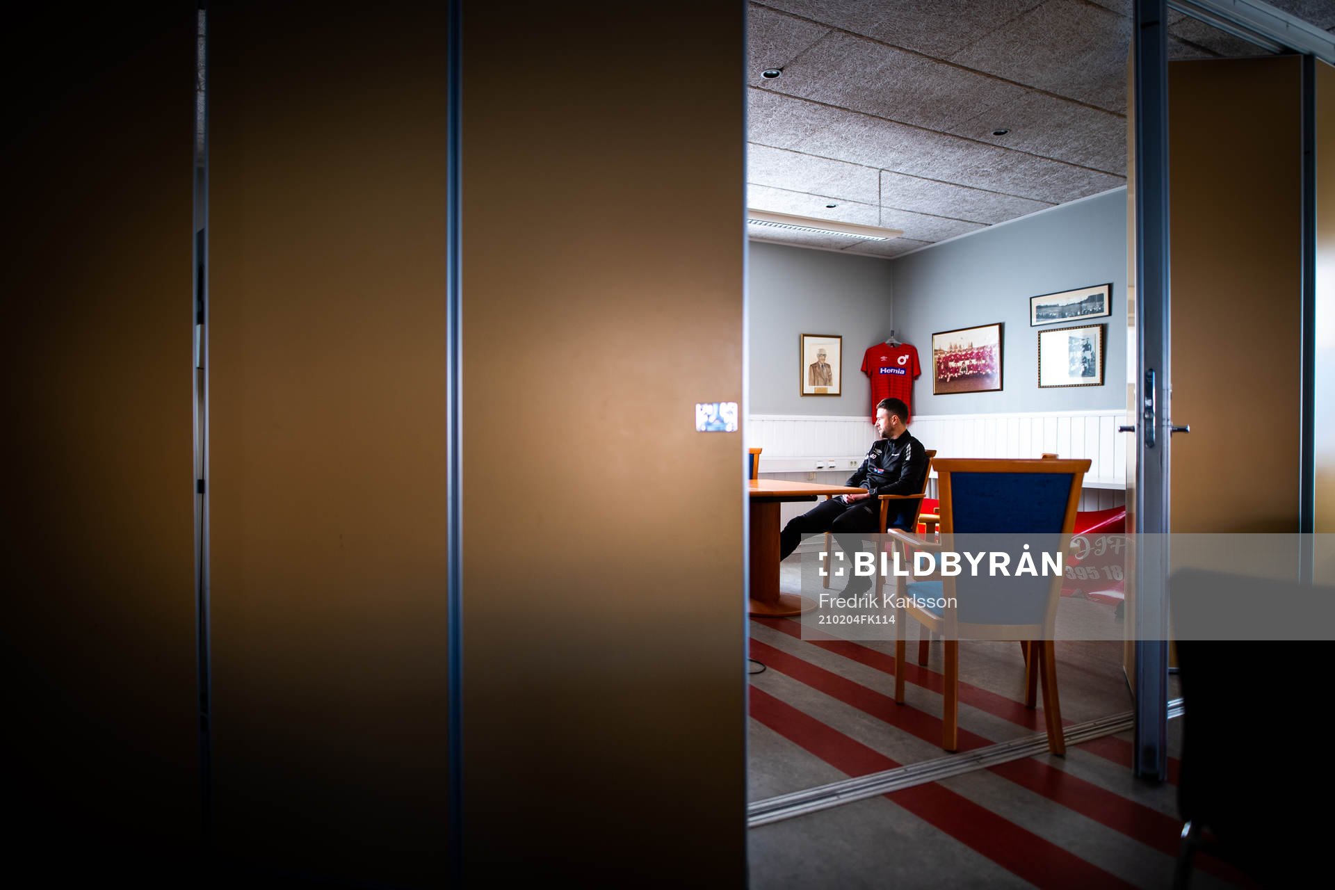 Degerfors tränare Tobias Solberg