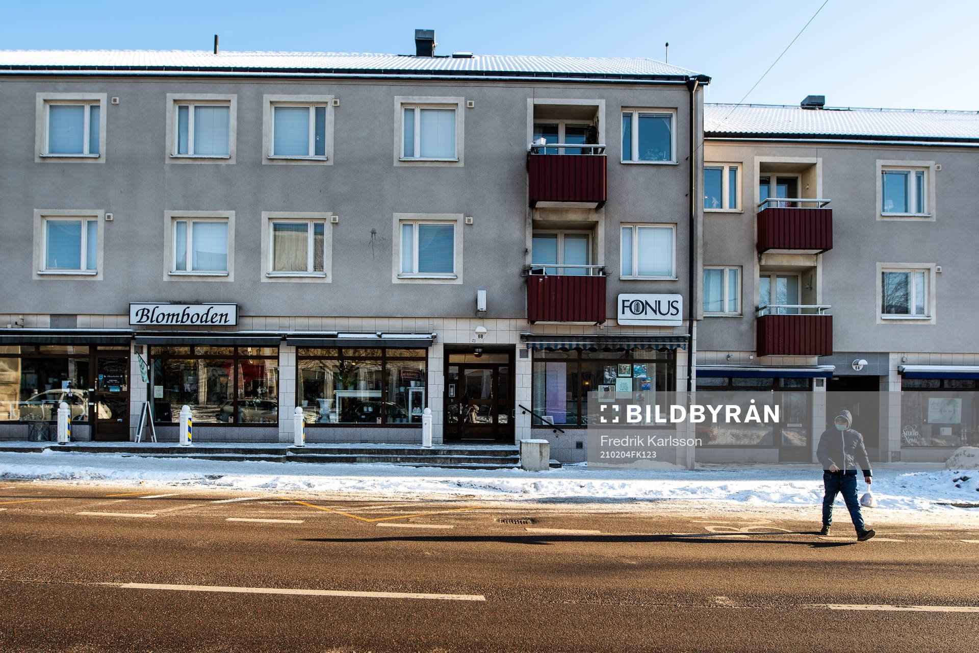 Bild över Degerfors centrum