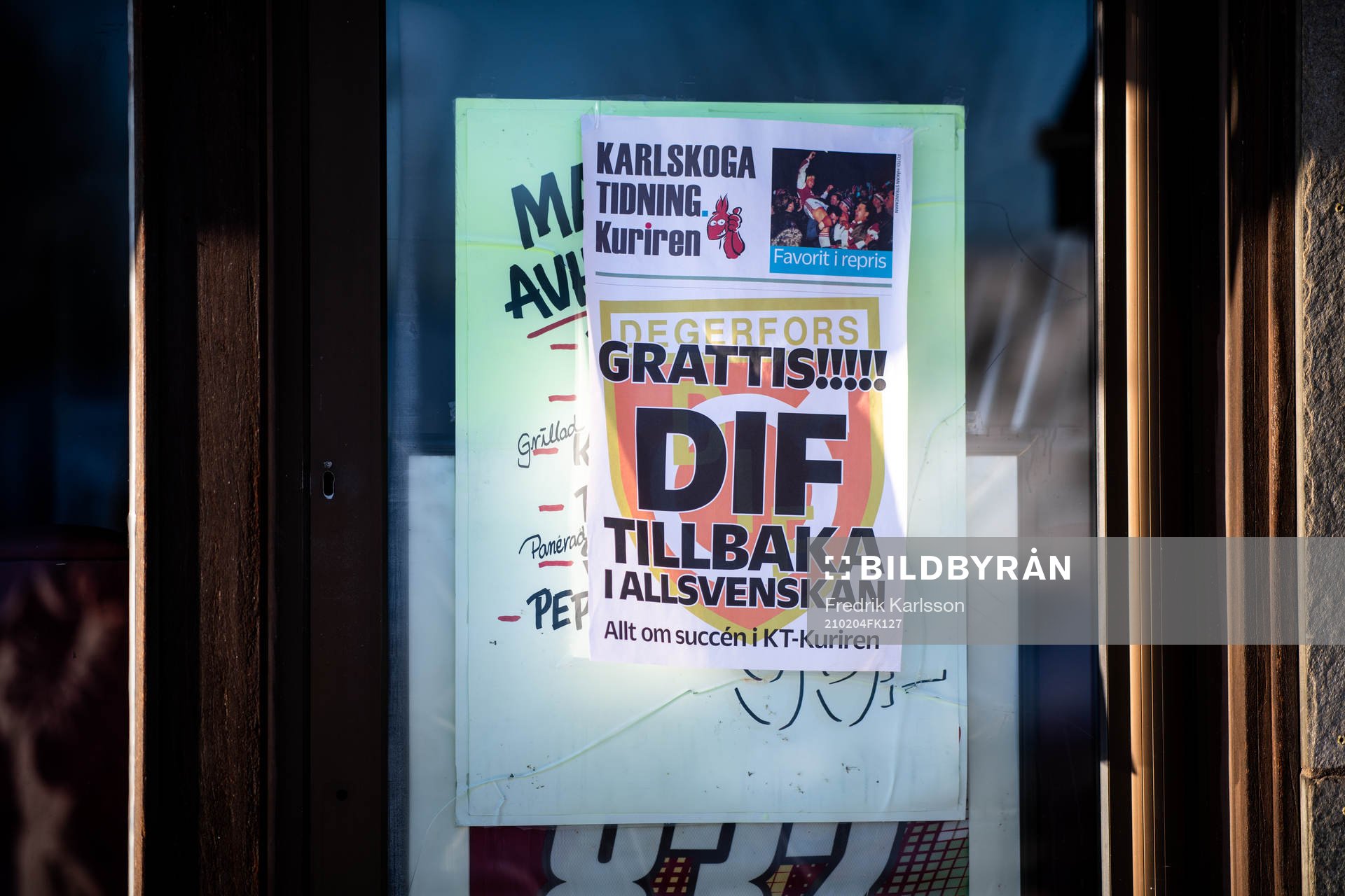 Bild över Degerfors centrum