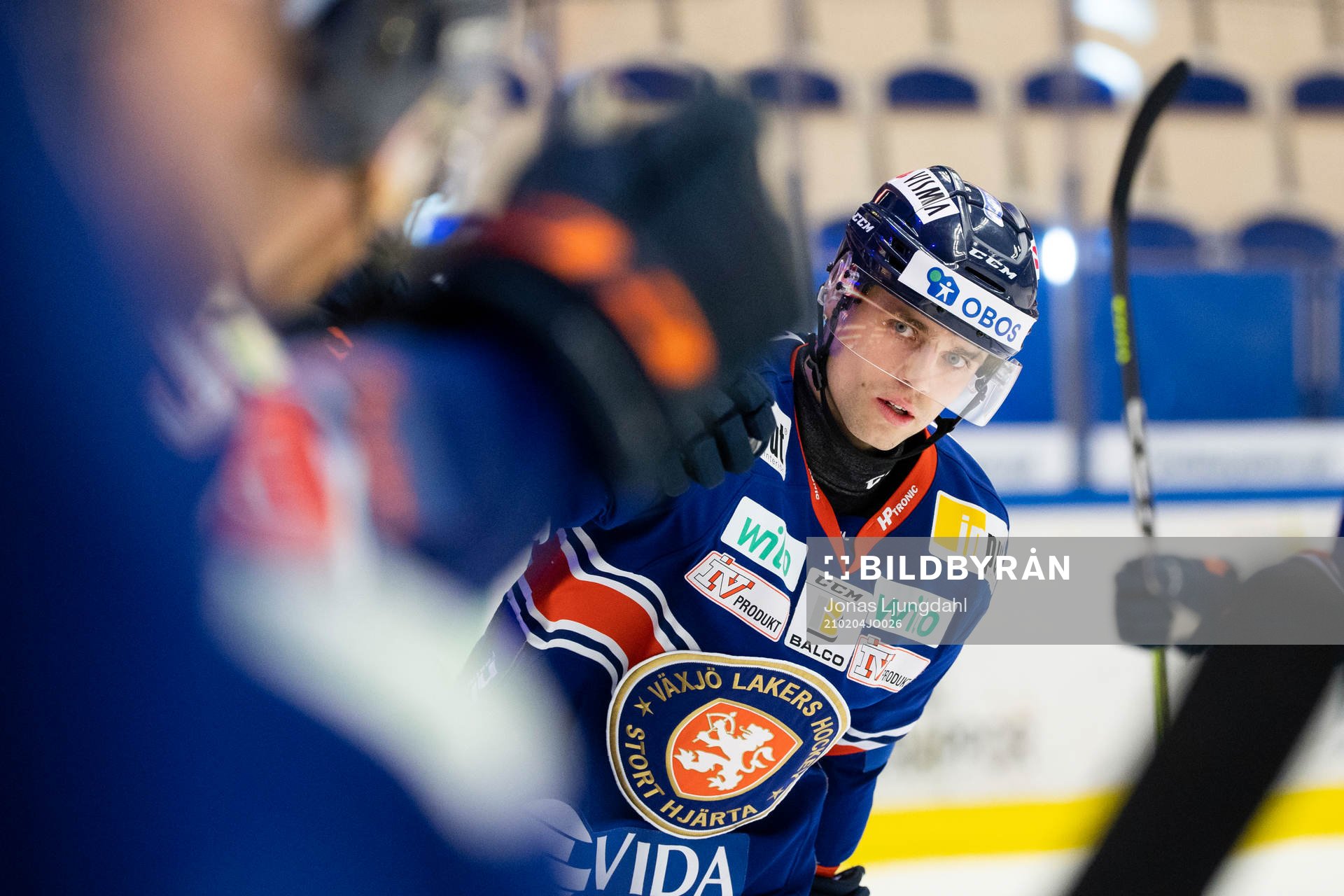 Växjös Emil Pettersson jublar
