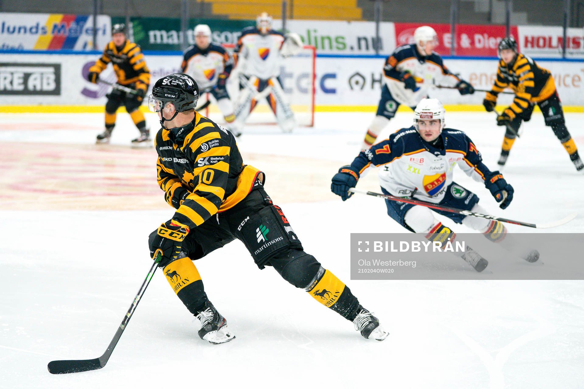 Skellefteås Joakim Lindström och Djurgårdens Robert