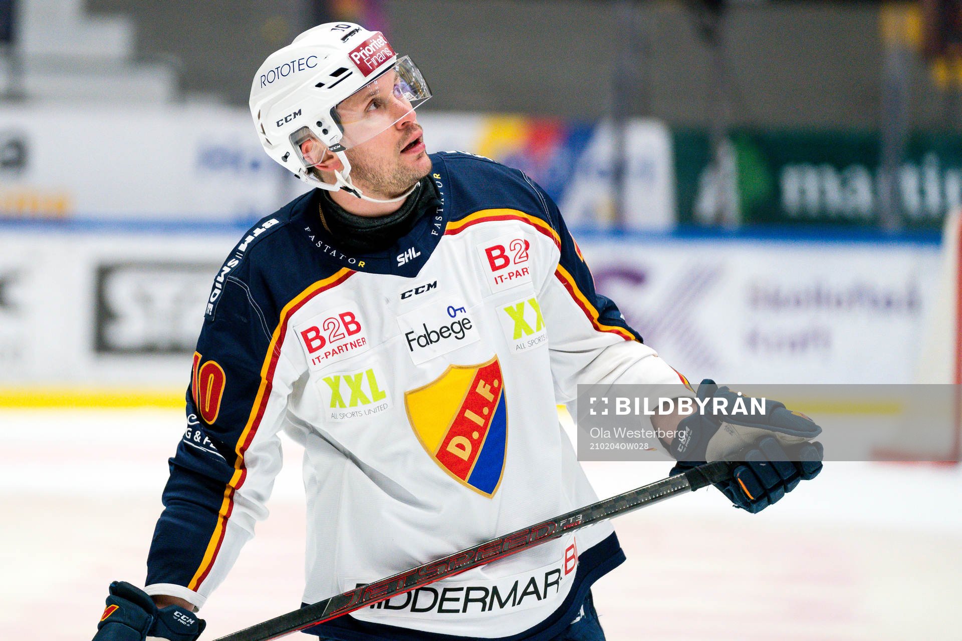 Djurgårdens Niclas Bergfors jublar