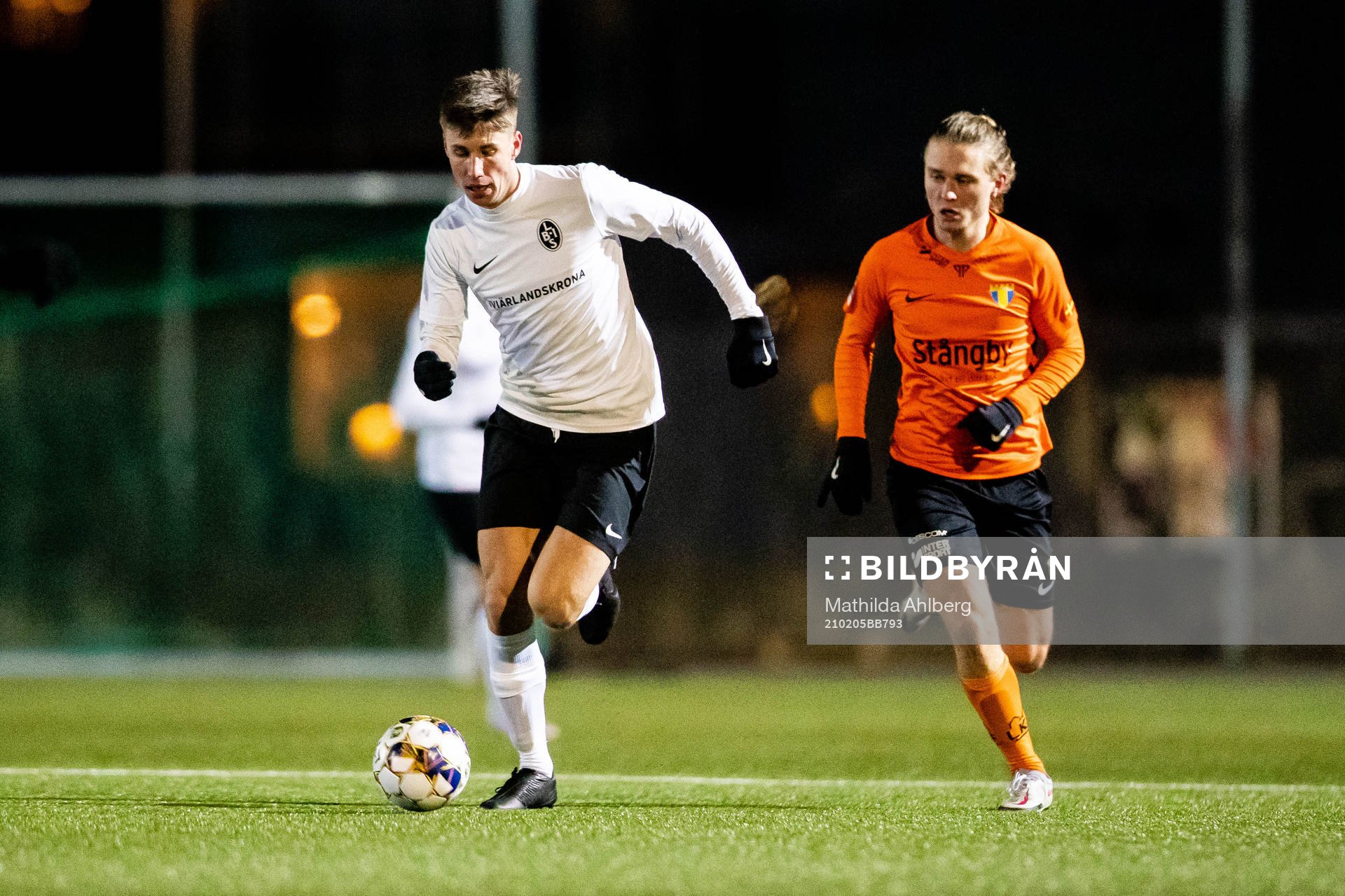 Landskronas Filip Olsson och Torns Jonathan Jacobsson