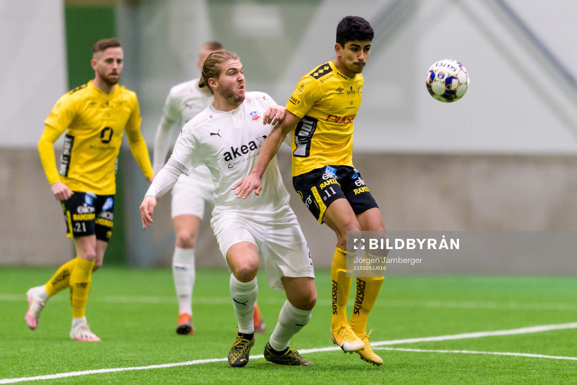 Helsingborgs Charlie Weberg och Elfsborgs Ahmed Qasem