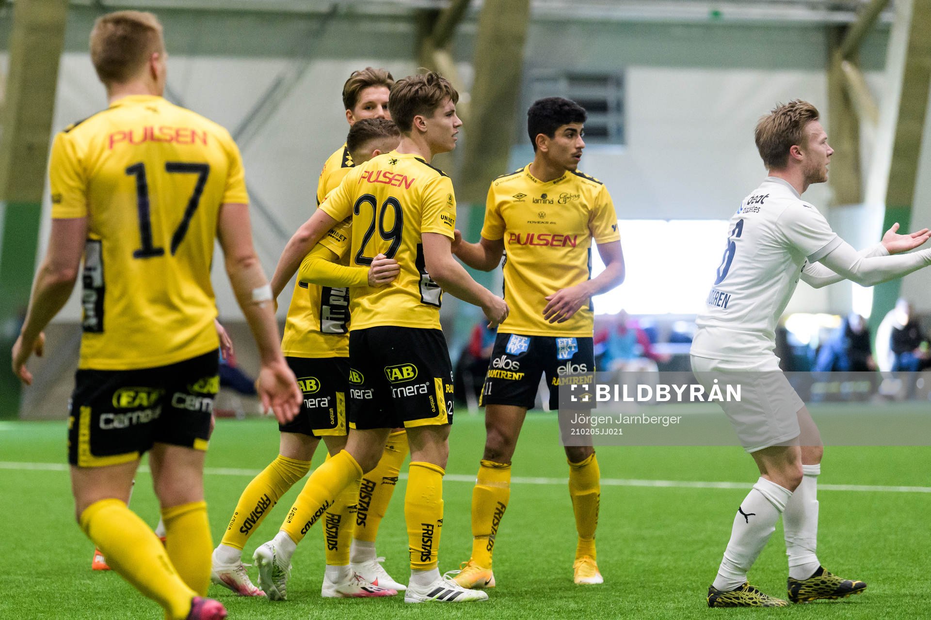 Elfsborgs spelare jublar