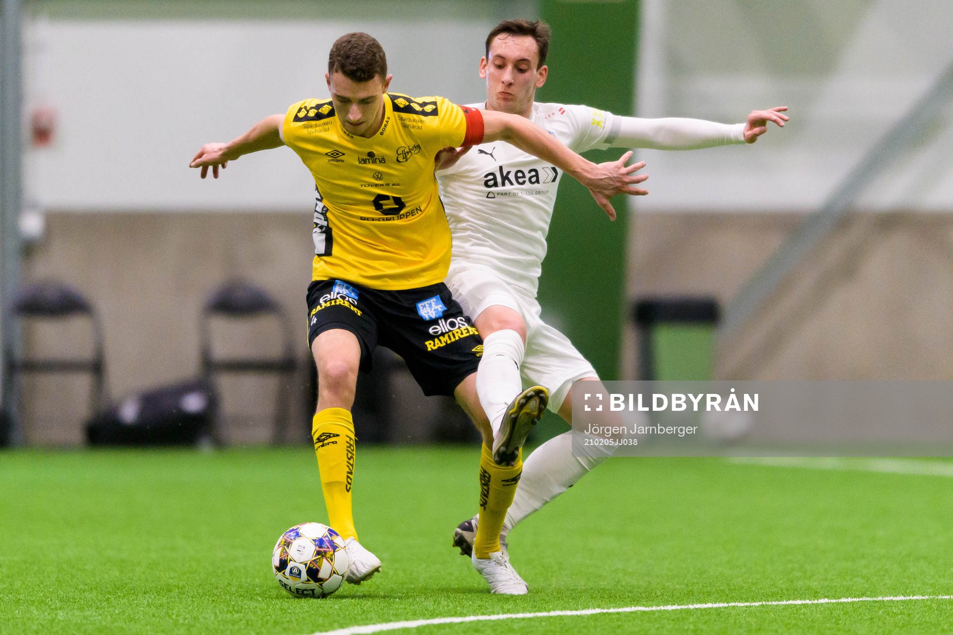Elfsborgs Christopher McVey och Helsingborgs Vladislav