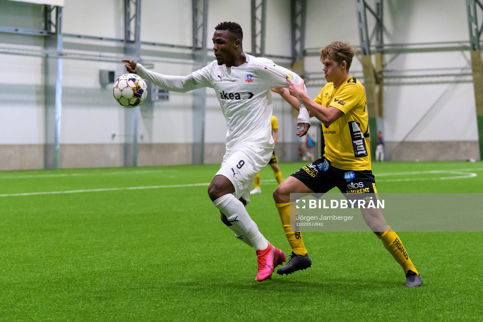 Helsingborgs Alhaji Gero och Elfsborgs Kevin Holmén